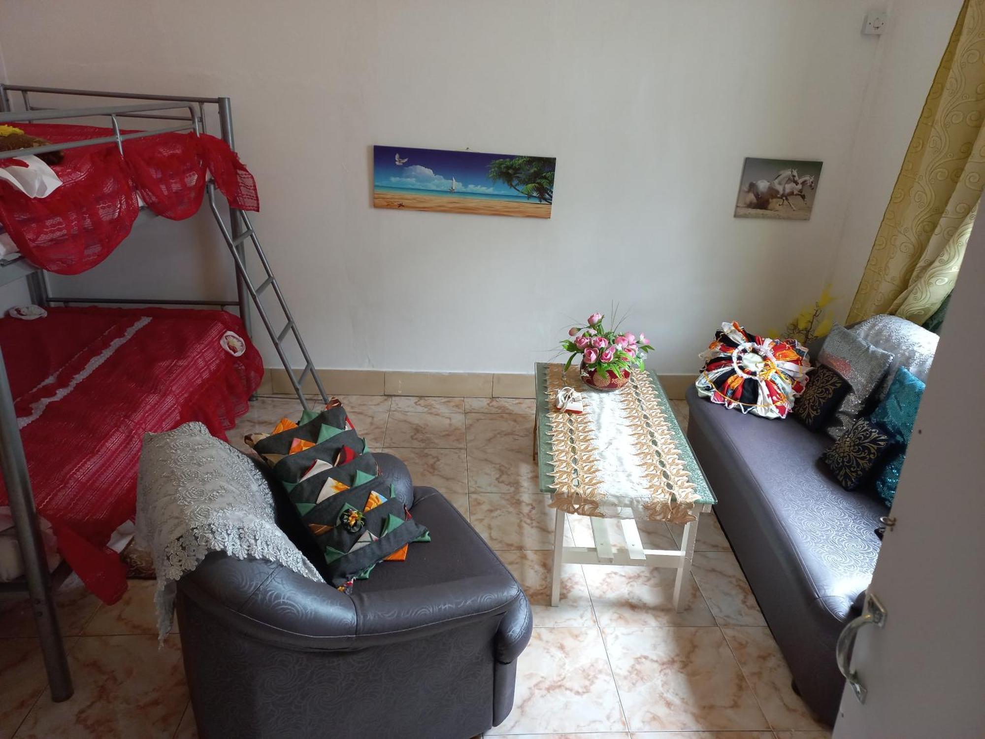 Open Air Cafe & Apartments Port Louis Bilik gambar